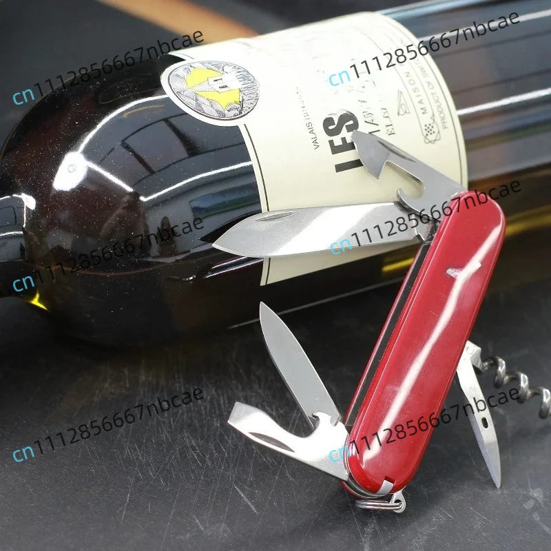 Navaja Suiza Victorinox Spartan 91mm - Multiherramienta Portátil para Outdoor y Camping