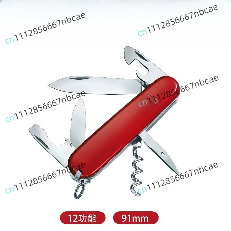 Navaja Suiza Victorinox Spartan 91mm - Multiherramienta Portátil para Outdoor y Camping