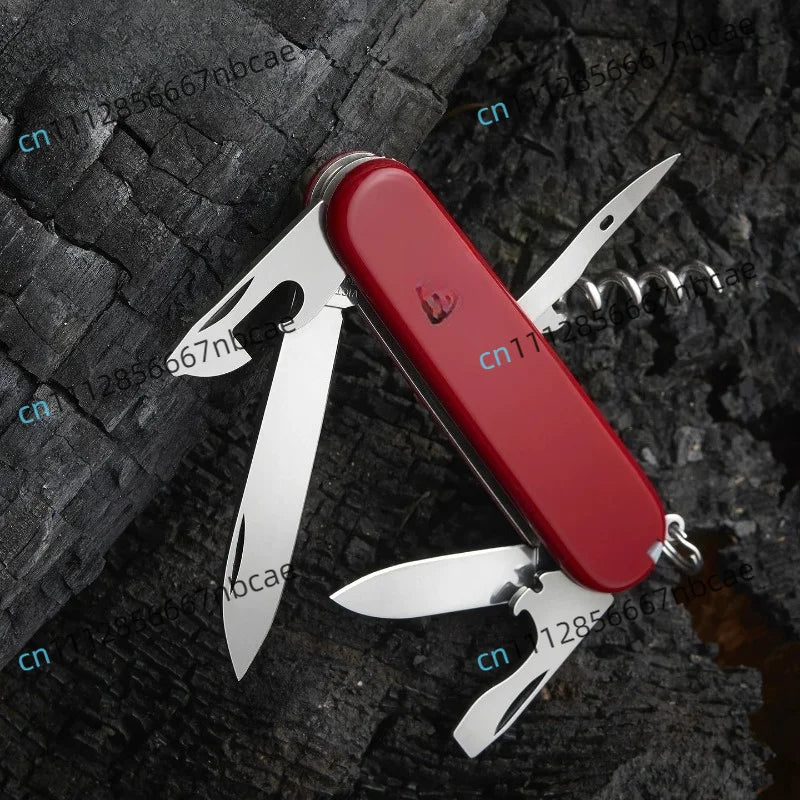 Navaja Suiza Victorinox Spartan 91mm - Multiherramienta Portátil para Outdoor y Camping